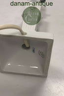 Royal Copenhagen blue Fluted White Plain Lamp