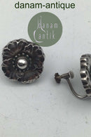 Georg Jensen Sterling Sølv Øreringe med skruer No 49
