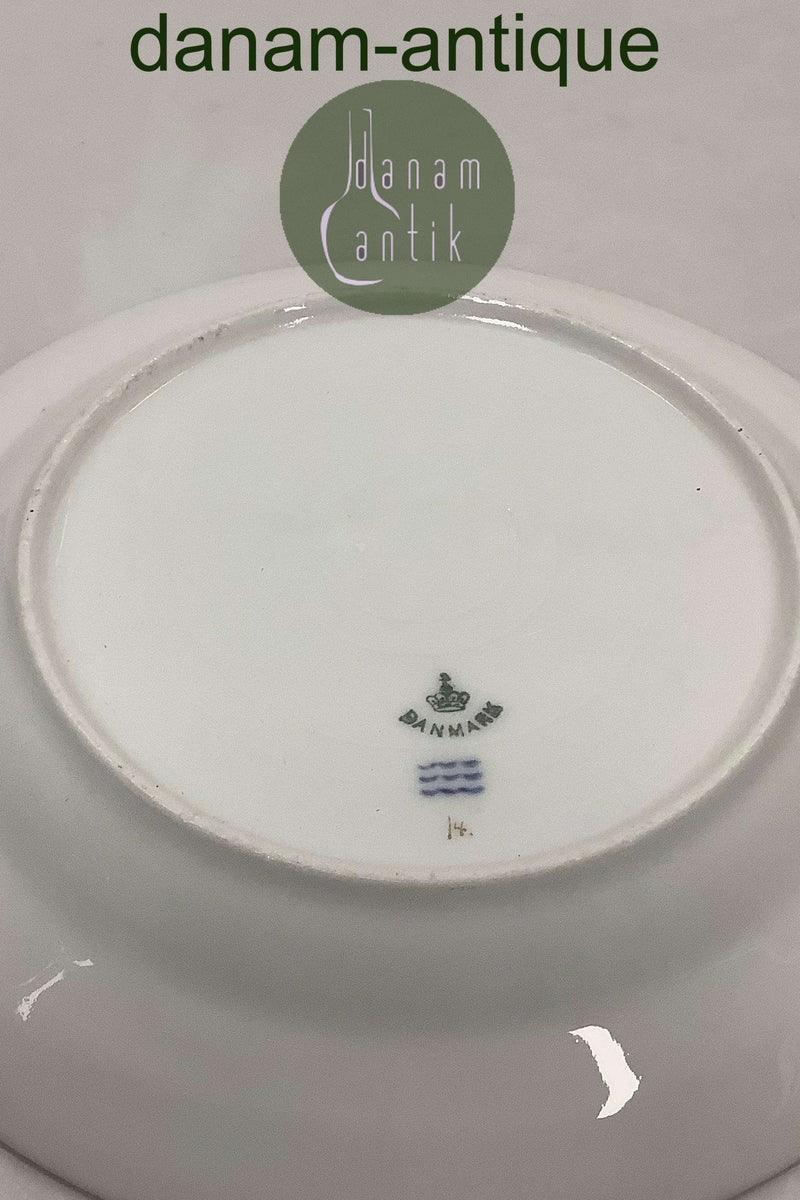 Royal Copenhagen Art Nouveau Half Lace Lunch Plate