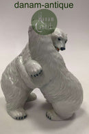 Royal Copenhagen Motherly love Figur Isbjørne Leger No 352