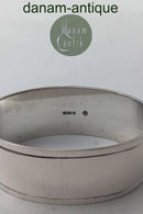 Horsens Silberschmied Silber Serviettenring Blumenmotiv