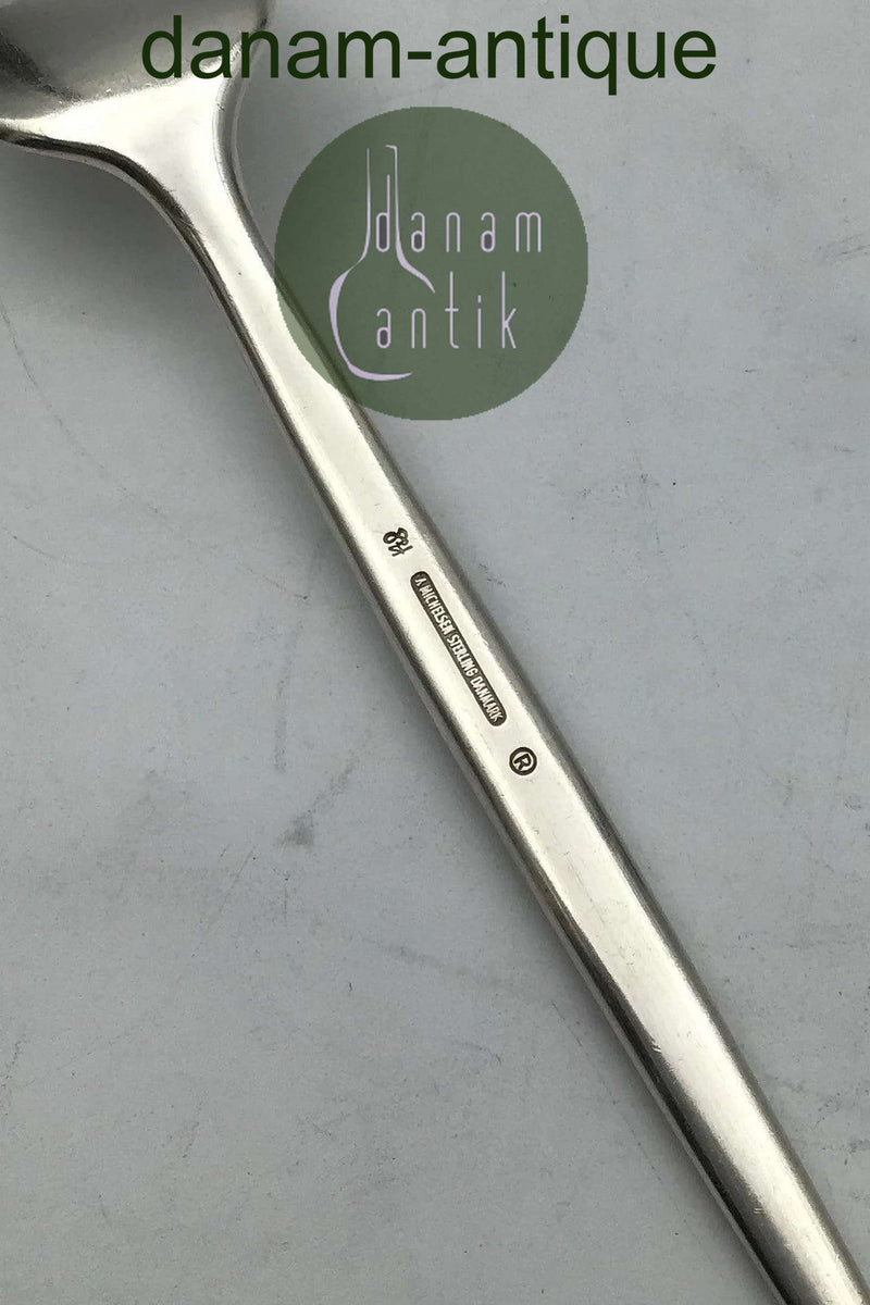 Anton Michelsen Sterling Sølv Tulip Salatgaffel