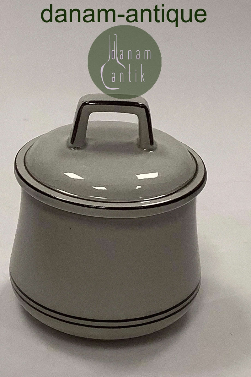 Bing og Grøndahl Stentøj Columbia Sukkerskål med Låg No 302