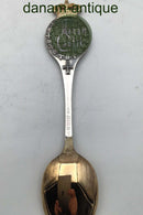 P Hertz Mindeske I Forgyldt Sterling Sølv fra 1992