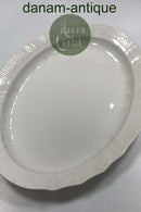 Royal Copenhagen Josephine Cream Curved Oval Dish