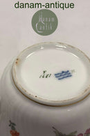 Royal Copenhagen Fuld Saksisk Blomst Sukkerskål med Låg No 1681