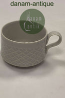 Bing和Grondahl/Kronjyden炻器白色糖果咖啡杯No 305