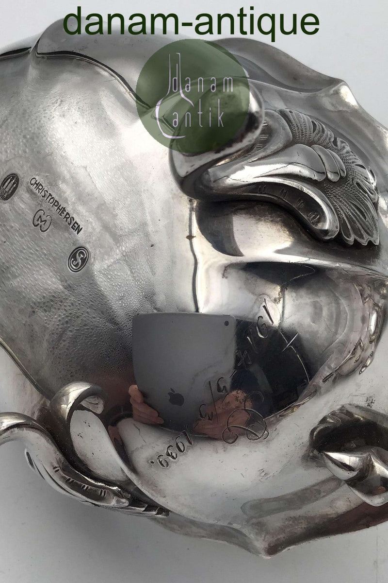 Cohr (Christophersen) Sølv Sauceskål