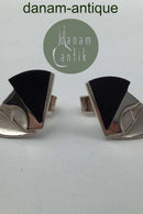 Lapponia Sterling Sølv Ibenholt Øresstikker Björn Weckström