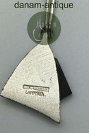 Lapponia Sterling Sølv Ibenholt Halskæde Björn Weckström