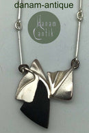 Lapponia Sterling Sølv Ibenholt Halskæde Björn Weckström