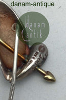 Georg Jensen Sterling Sølv/Guld Broche/Pin 2003 Isabell Kristensen