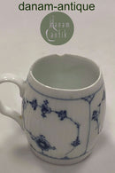 Royal Copenhagen Musselmalet Riflet Sennepskrukke uden låg No. 137