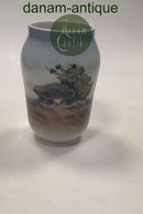 Royal Copenhagen Jugendstil-Vase mit Baunehøj Nr. 2316 / 108