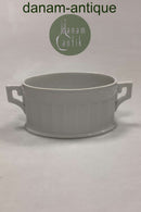 Royal Copenhagen Hvid Vifte Sukkerskål uden Låg No. 11561