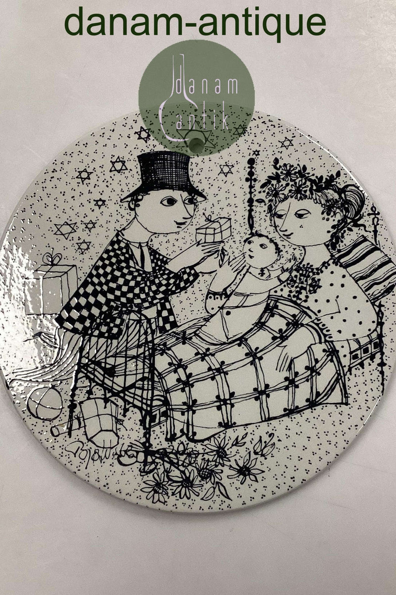 Bjørn Wiinblad: December platte fra Nymølle MIRAKEL/ Københavns Amts Sygehus 1971