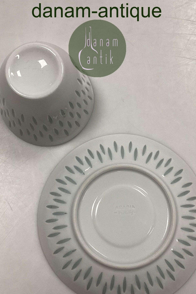 Arabia Finland Ris porcelæn Kaffekop