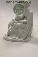 Bing og Grøndahl Thorvaldsen Bisquit Figur af Mor og Barn