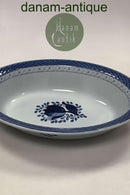 Royal Copenhagen Blå Tranquebar Oval Skål No. 1411