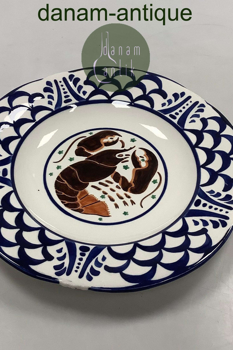 Aluminia Zodiac Sign Plate Cancer No 128/151