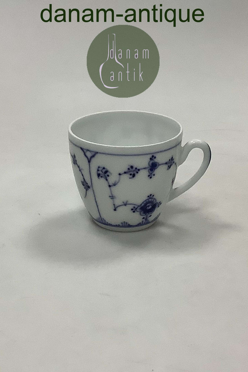Bing og Grøndahl Blåmalet / Musselmalet Riflet Kaffekop No 102