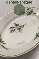 Bing og Grøndahl Antik Rosen Stel Stort ovalt Fad