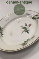 Bing og Grøndahl Antik Rosen Stel Lille ovalt Fad