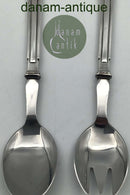 Hans Hansen Arvesølv No 18 Sterling Sølv Salatbestik