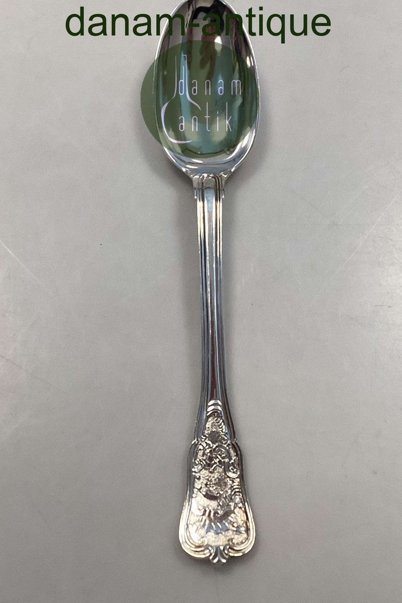 Georg Jensen Rosenborg Sølv Plet Barneske