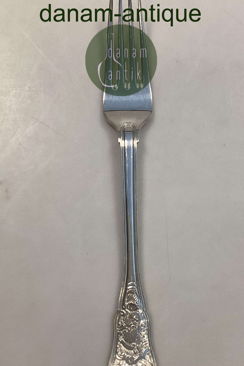 Georg Jensen Rosenborg Sølvplet Frokostgafler