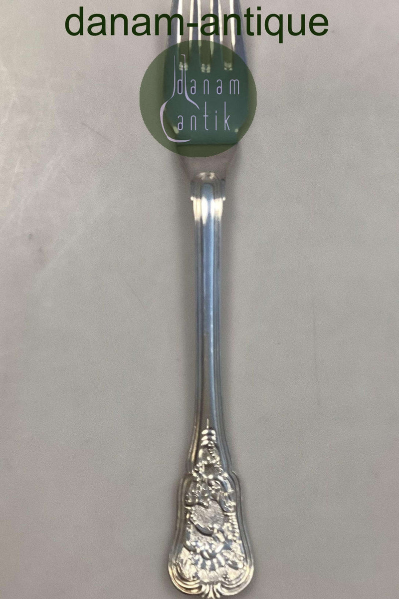 Georg Jensen Rosenborg Sølvplet Fiskegaffel