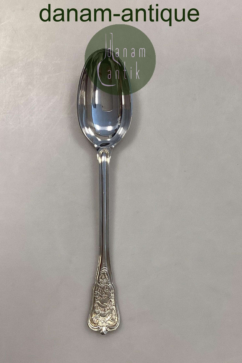 Georg Jensen Rosenborg Sølv Plet Theske