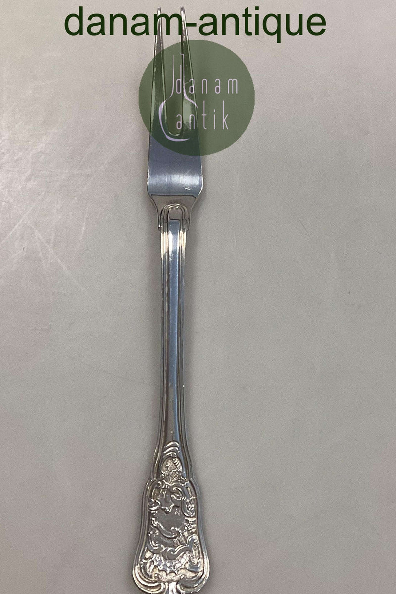 Georg Jensen Rosenborg Sølvplet Pålægsgafler