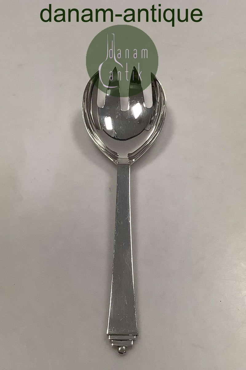Georg Jensen Pyramide EPNS Sølvplet Serveringsgaffel