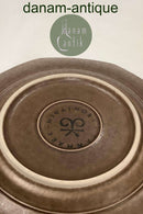 Bing og Grøndahl (Kronjyden) Brun Umbra Azur 8-kantet sidetallerken