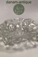 Stor Svensk Glas kunst skål med marine emner