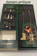 Georg Jensen Golden Christmas Lyseholder - Bamse og Julesok 2003