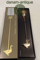 Georg Jensen Golden Christmas Lyseholder - Gås 1998