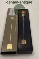 Georg Jensen Golden Christmas Candle Holder - Drum 1992