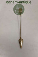 Georg Jensen Golden Christmas Lyseholder - Kræmmerhus 1995