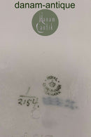 Royal Copenhagen Blaues geriffeltes einfaches geriffeltes einfaches ovales Tablett Nr. 2154