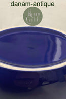 Royal Copenhagen Ursula oval Skål i Mørkeblå No 575