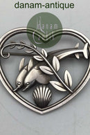 Georg Jensen Sterling Sølv Broche No. 312