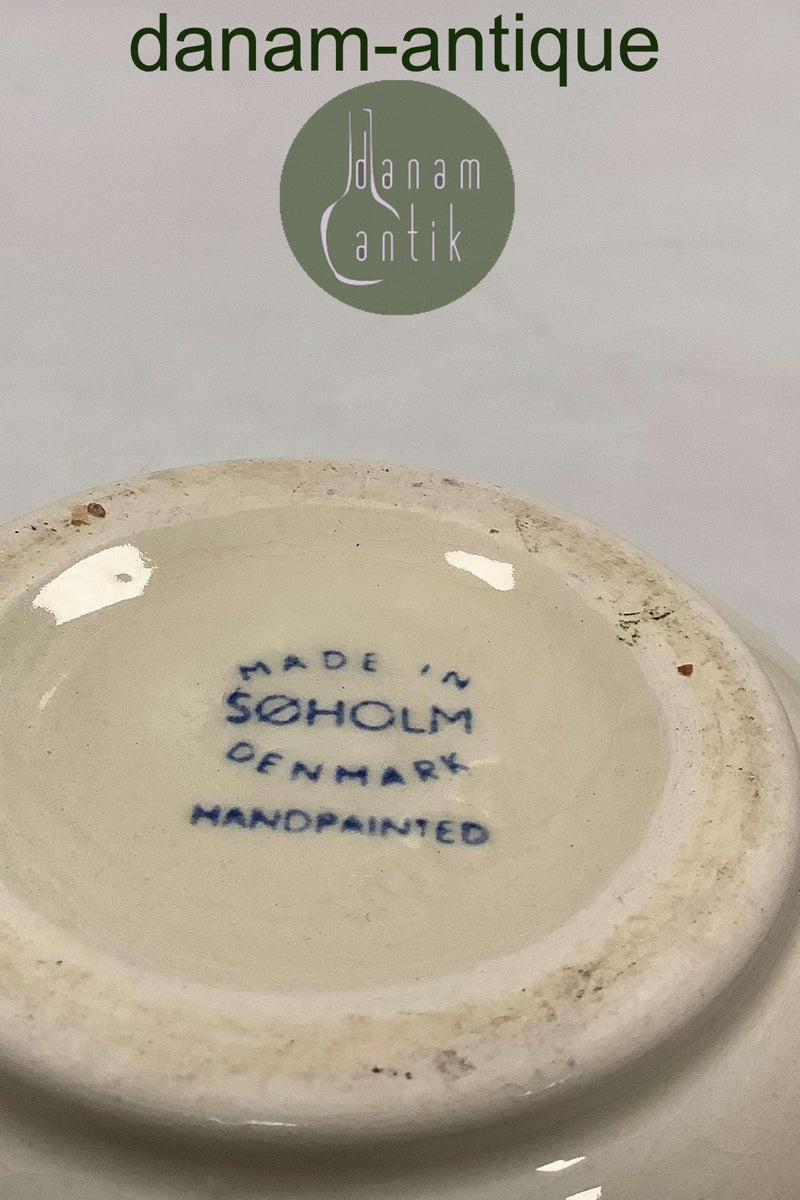 Søholm Keramik Vase Danmark Grøn Moderne