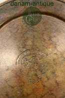 Par Bronze Lysestager fra Tumulus Dania Danmark