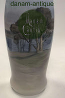 Bing og Grøndahl Art Nouveau Vase med Landskab No. 7387/95