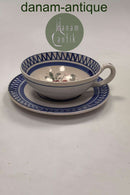 Lars Syberg Keramik Blå Thekop med underkop