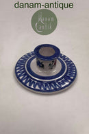 Lars Syberg Keramik Blå Lysestage