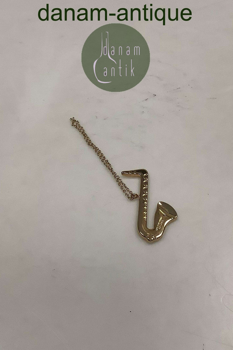 Georg Jensen Ornament Forgyldt Saxofon 1996