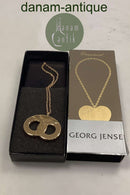 Georg Jensen Ornament Forgyldt Kringle 1992